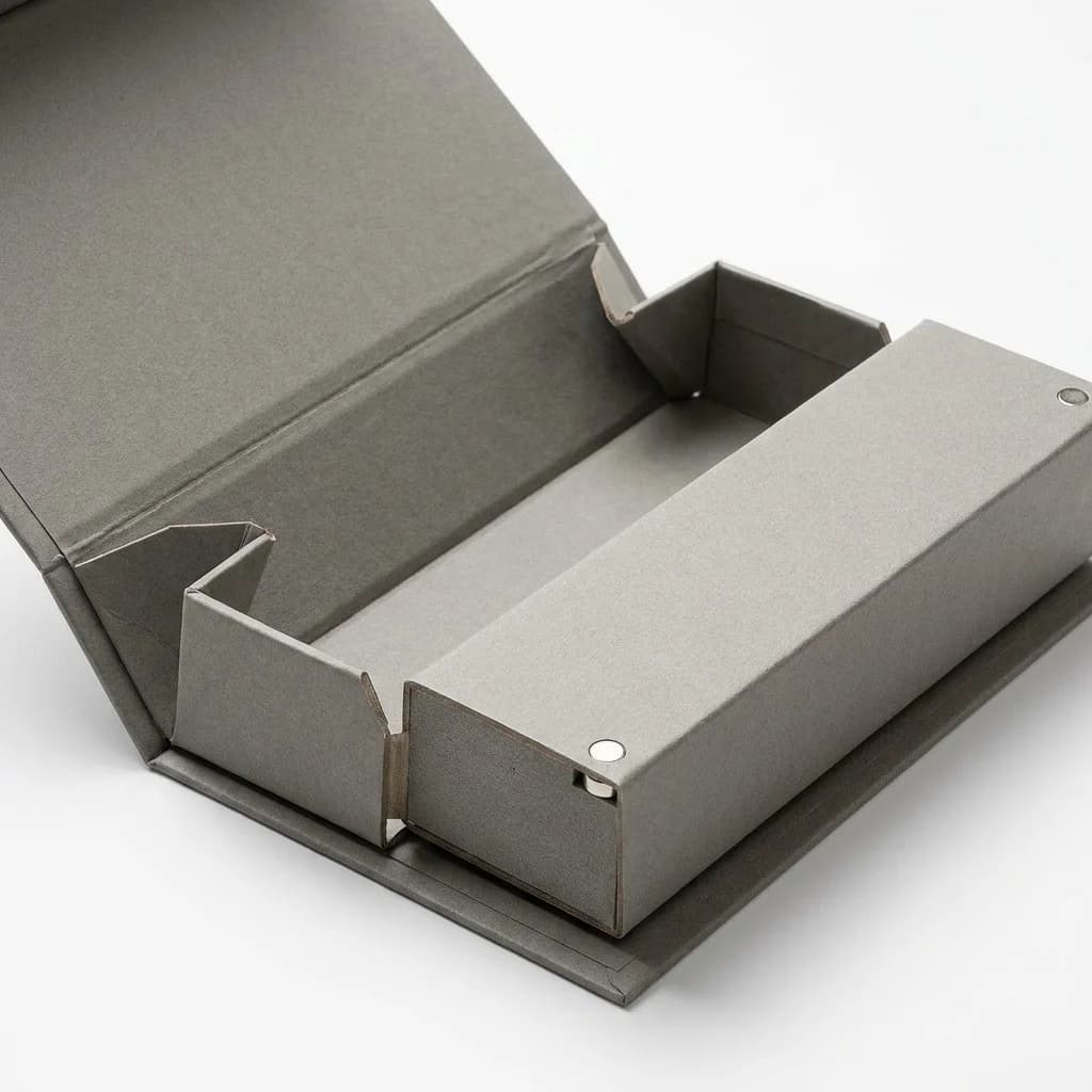 Technical V-Groove Magnetic Closure Construction