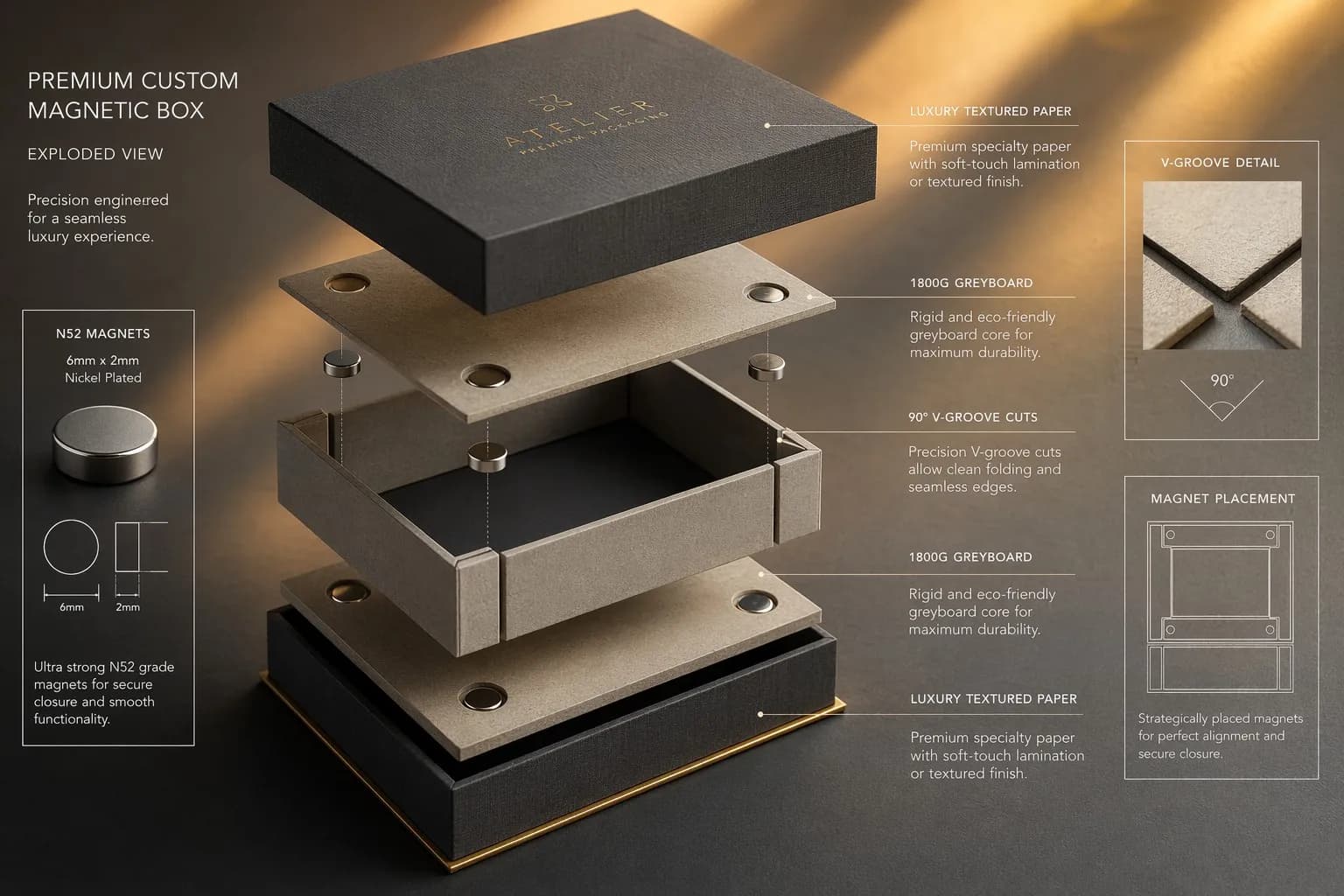The Definitive Guide to Custom Rigid Magnetic Boxes: Engineering, Sourcing, and ROI for Premium Brands