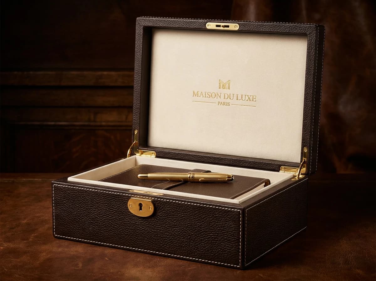 Bespoke Premium Leather Gift Boxes Manufacturer
