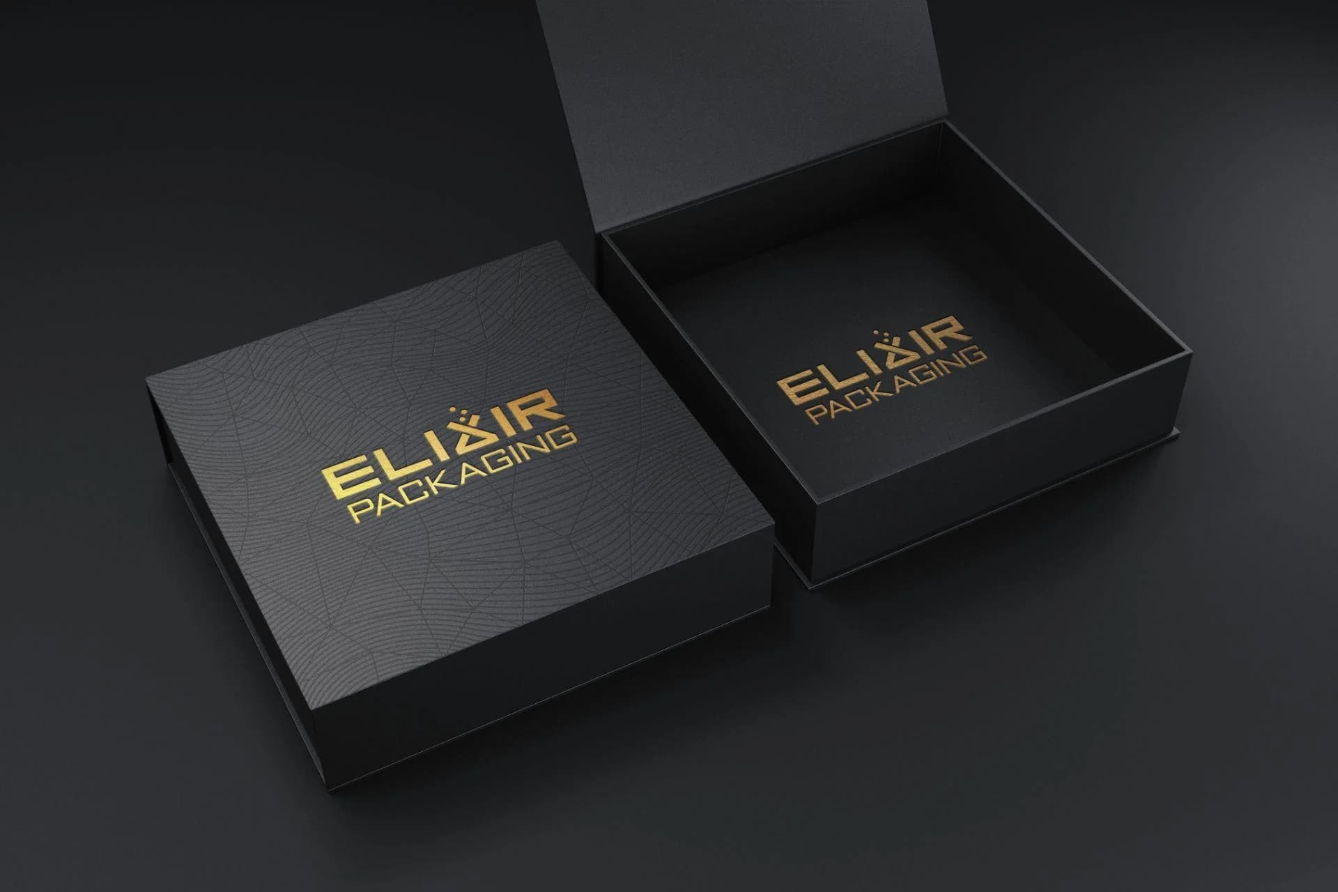 Custom Magnetic Closure Rigid Boxes