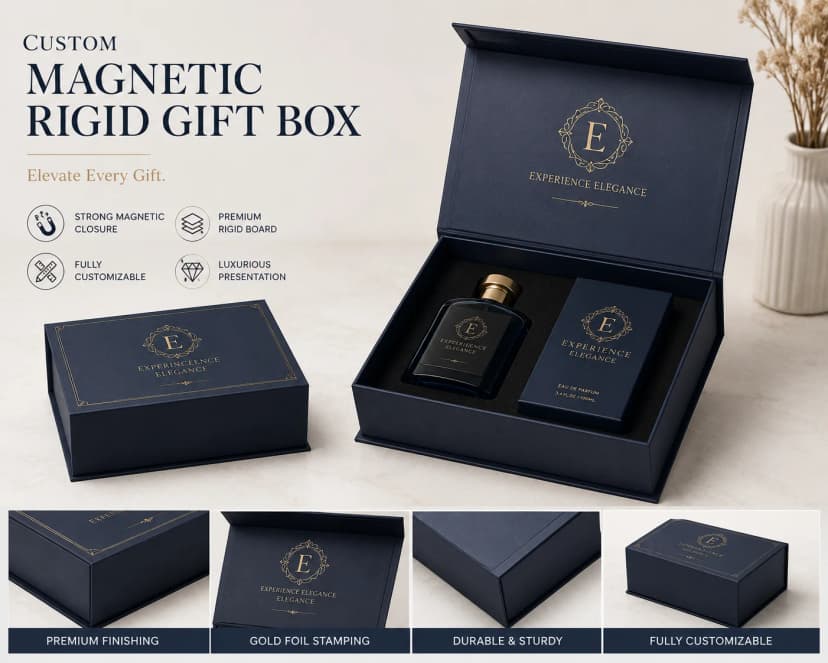 Book-Style Magnetic Boxes