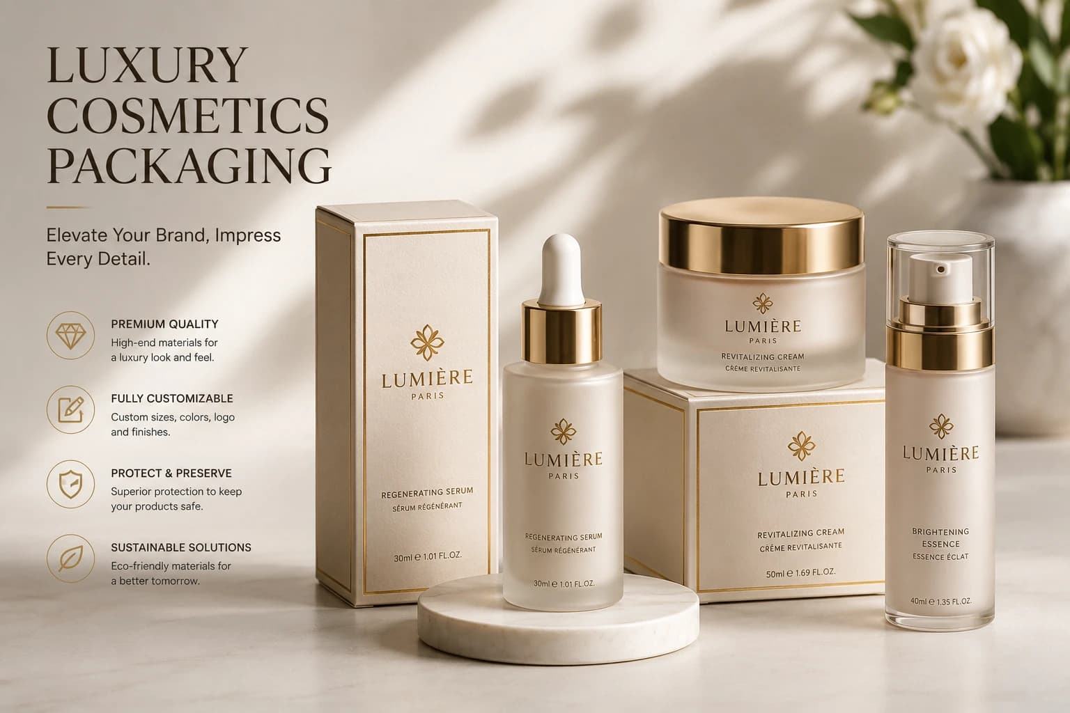 Luxury Cosmetics Packaging