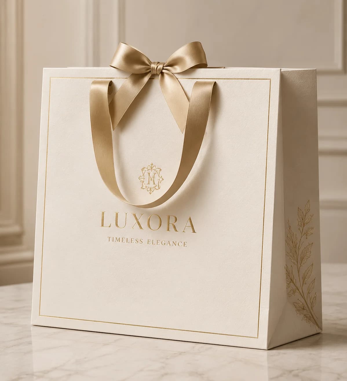 Custom Luxury Paper Gift Bags