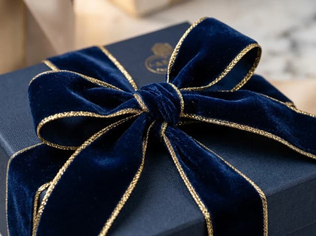 Metallic-Edge Bow Artistry