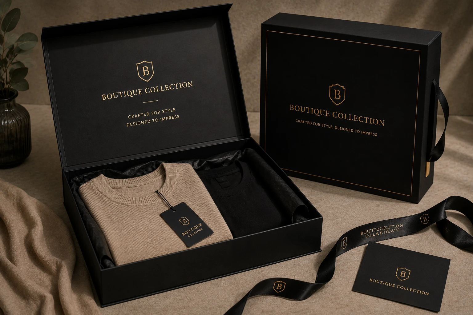 Boutique Apparel Gift Boxes