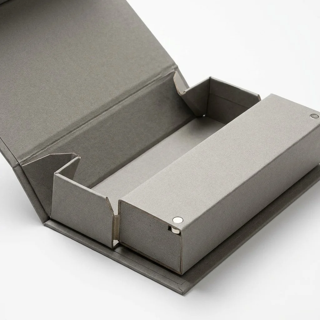 Technical V-Groove Magnetic Closure Construction