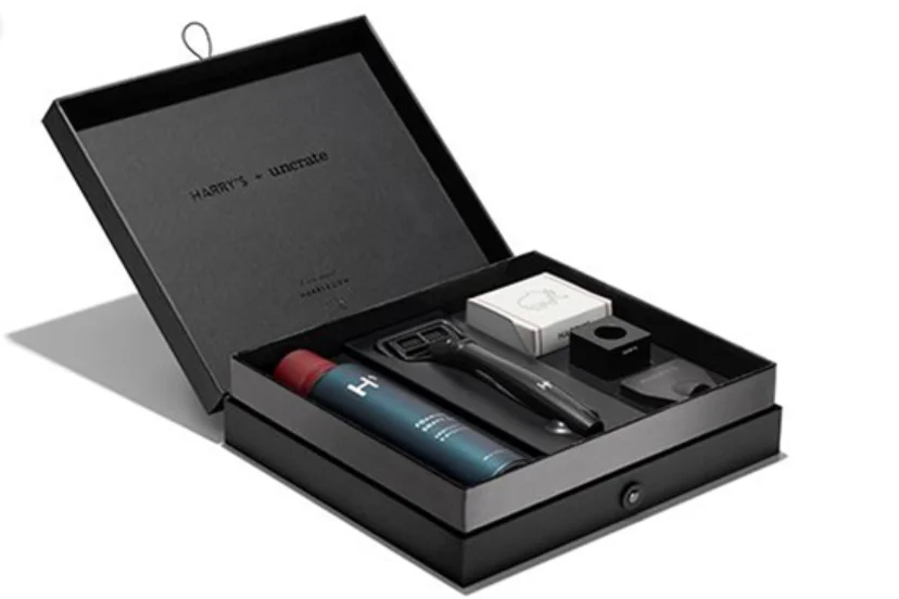 Harrys + Uncrate Men Grooming Kit Rigid Shoulder Box - Limited edition packaging