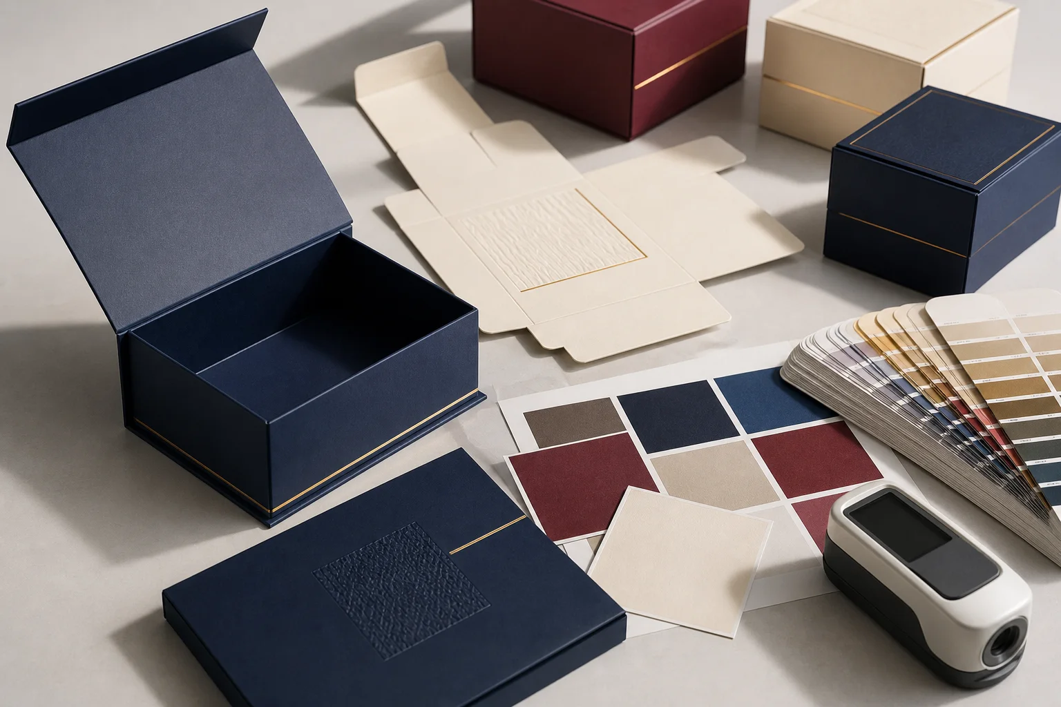Pantone Color Proofing for Luxury Paper Boxes