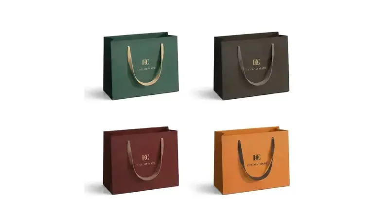 Minimalist Die-Cut Handle Bags